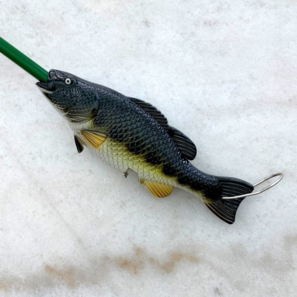 G.E.I. Fish BBQ Spatula with Bottle Opener Stainless Steel Grilling Tool NWT - Picture 3 of 7